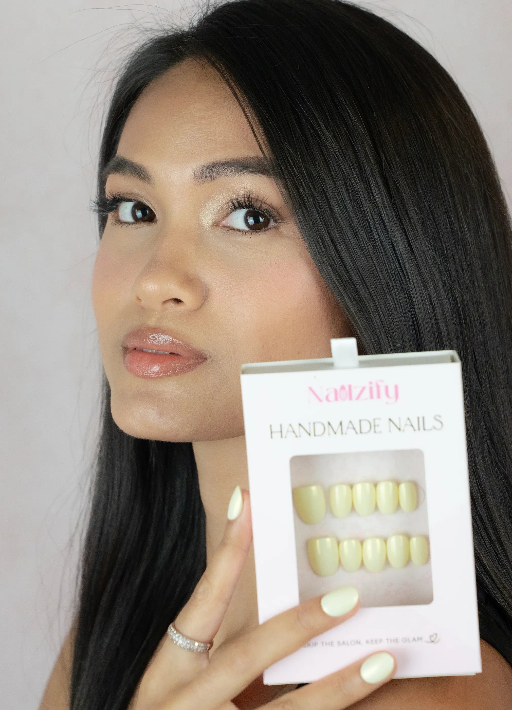 Butter-Cream-press-on-nails