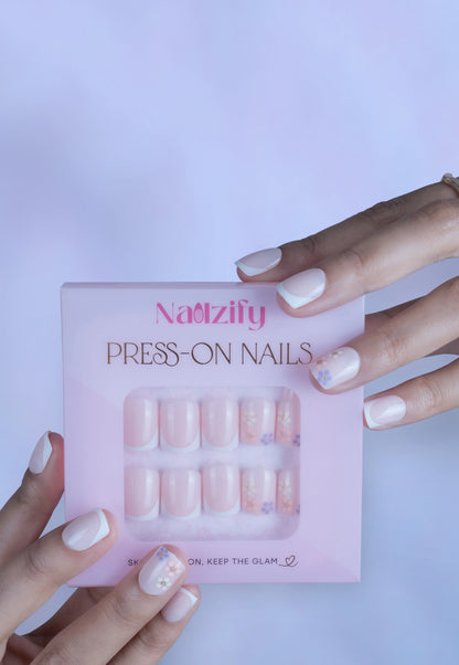 French-Bloom-press-on-nails-nailzify