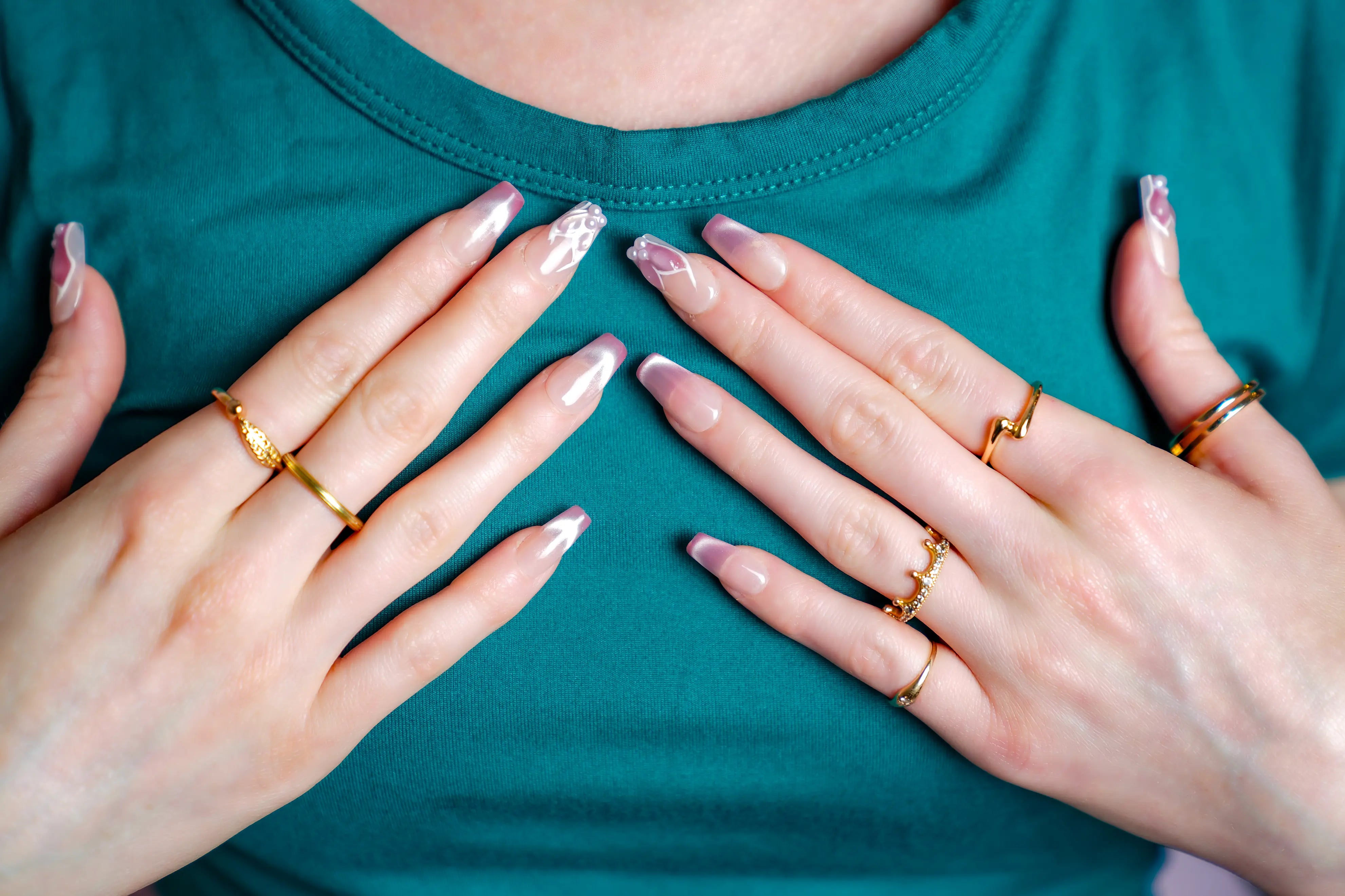 rose-quartz-nail-set